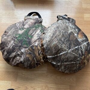 2 Field & Stream Thermaseat Heat-A-Seat Cushion - Realtree NWOT Camo